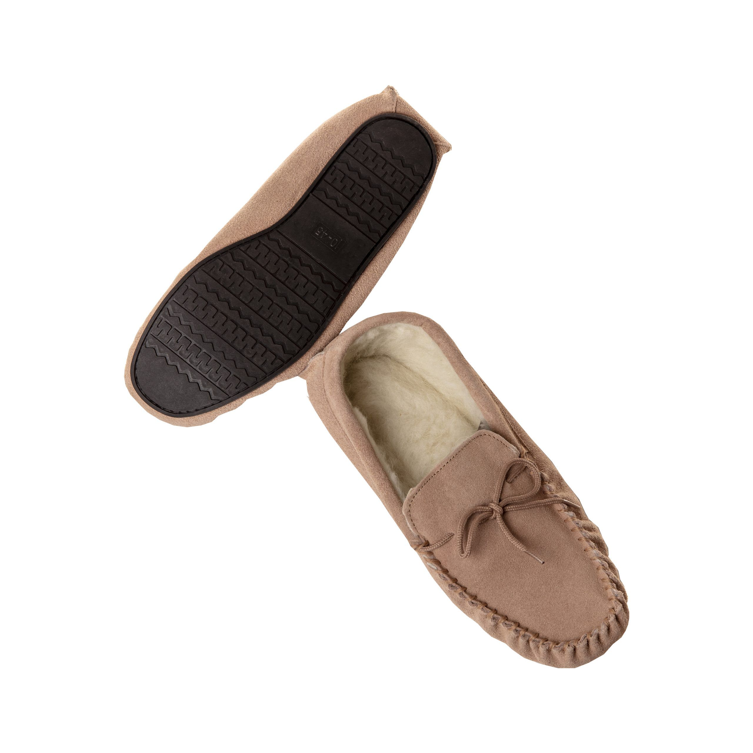 Sheepskin Moccasin Slippers (Unisex)